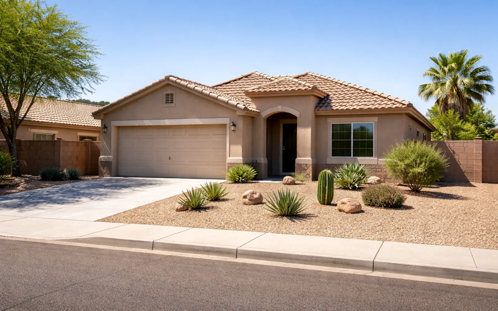 Casa residencial dentro de la cobertura principal de Desert Shield Pest