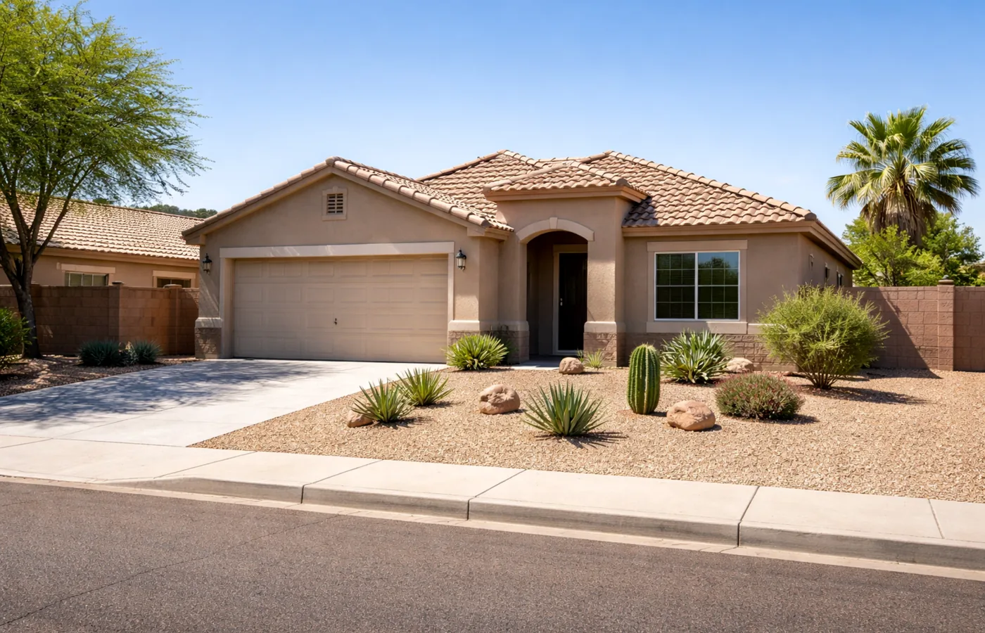 Casa residencial en Phoenix dentro de la cobertura activa